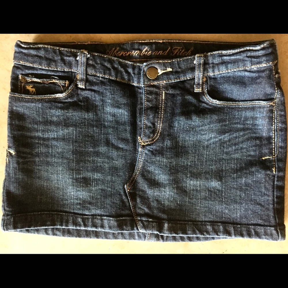 Abercrombie & Fitch Denim Skirt Sz 2